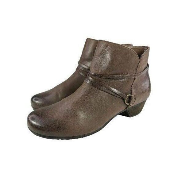 ABEO B.I.O.system MAYA Neutral Support Casual Boots US 9 N Women Brown Booties - Picture 1 of 10